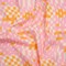 1 Yard Pink Stay Wavy Baby Stretch Cotton Poplin Fabric for Comfortable Apparel